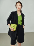 Irregular Collar Sleeveless Camis Regular Waist Midweight Women Tops Office Lady Solid Cotton Spring Camisole