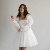 Fongt Certificate Beautiful Engagement Dress Can Wear A Simple Temperament Bow To Waist French Sling Dress