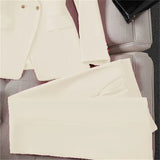 Fongt Suit Retro Coat Stylish 2025 Spring And Autumn Women's Korean Edition Casual Design Serie Swear Set