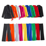 Fongt And Dress Blazer 231018 Straight-Fits High-Rise Trousers 2216118 Suit