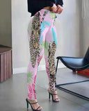 Spring And Autumn New Women's Dress High-Waisted Corns Strapped Tight Trousers Hip Corns Cross-Tied-Outfit