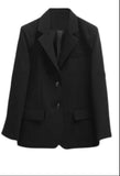 Fongt Dress Women College Students Casual Suit Jacket Interview Suit Suit Suit Women's Cushion Shoulder Suit Suit Suit Suit Suit Suit Suit Suit Suit