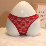 Fongt Thongs Solid Color Transparent Sexy New Scarless Temptation Buckle Fine With Ultra-Thin Low-Rise Shorts Head