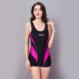 Fongt New Professional Quick-Dry One-Piece Swimsuit Female Sense Swimsuit Female