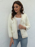 Fongt Light Luxury Sweater Cardigan Girl Knitted Cardigan Thick Soft Imitation Marina Top