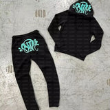 And Winter Fashion Brand Printed Loose Sweaters Y2K Hip Hop Street Pullovers For Men And Women Casual Jackets-Outfit