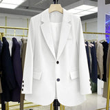 Fongt Suit Jacket Woman 2025 Design Sense Korean Version Of The New Fried Street Casual Temperament Trend Small Suit