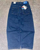 E-Commerce Street Clothing Jeans Y2K Pants Hip-Hop Embroidered Jeans Loose Jeans Harajuku-Outfit