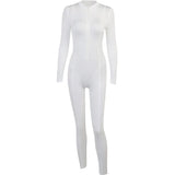 Fongt Knit Zipper Long-Sleeved Joint Suit 2024 Summer Women's Fashion Sports Repair Inside The Top