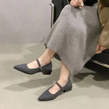 Fongt Net Red Explosion With Skirts With Pure Color Daily Lazy Shoes Small Aroma Wind And Fresh Elegant Single Shoes Women