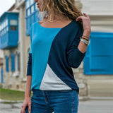 Plus Size Fashions T-shirt 2020 Spring Women Clothes Casual Loose Streetwear Long Sleeve Top Tee Shirt