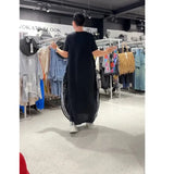 Fongt Fake Two-Piece Printed Long Dress