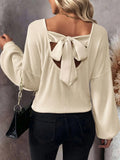 Fongt 2025 Autumn/Winter T-Shirt Blouse Casual Fashion Elegant And Comfortable Knitwear