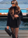 Fongt Temperament In Autumn And Winter 2025, The Female Collar Wool Woolen Coat