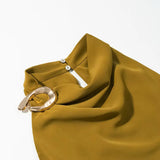 Fongt Homemade New Women's Clothing Smocoat With Seam-Cloaught Hanging Collar Blouse 8919 911