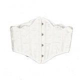 Fongt Short Model 4 Buckle Antler Embossed Flower With Beautiful-Looking Belt Ceiling Petals Under The Waistband
