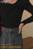 Slash Neck Bow Sweater Women Pullover 2023 Autumn Long Sleeve Top Korean Knitted Cropped Sweaters Mujer Jumpers Pull