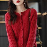 Fongt Turtleneck Sweater Women's New Winter Splicing Knitted Jersey Loose Design Top