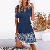 Sleeve O-Neck Mini