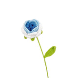 Fongt Woven Rabbit Head Sunflower Sunflower Wool Knitting Flowers Send Bestie Imitation Bouquet Finished Products-Outfit