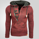 Fongt Men's Autumn/Winter Sweater Hooded Knitting Knitting Shirts