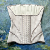 Fongt Solid Color Color Flow Beam Waist Hourglass Abdomen Plus High Beauty Back Protective Stok Rubber Belt