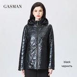 2022 NEW Spring Autumn Jackets Short fashion zipper Women coat Lightweight warm Women's jacket Hooded outwear