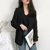 Fongt Jacket Women's Spring And Autumn 2025 New Korean Version Of The Loose Ins Tide Red Set Fried Street Small Suit Top