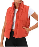 Fongt New Fashion Zipper Pocket Short Cotton Cotton Vest