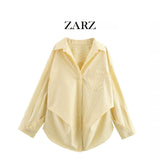 Fongt Homemade New Women's Classic Fashionable Silk Shirt 3067026