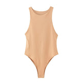 2024 New Ins Style Sexy Tight-Fitting Vest Women's Sleeveless Jumpsuit Trend-Outfit