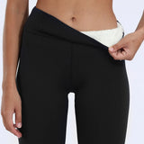 Pants Warm Winter Thick Velvet Legging High Waist Black Leggings Compression Thick Lamb Wool Pants Cold Resistant