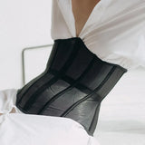 Fongt Mesh Boobs Short Gird Waist Vest 2024 Summer Women's Clothing Outside Body Repair Casual