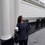 Fongt New Women's Dress With Asymmetrical Scarf Short Knitted Coat