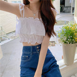 Fongt Leafside Spice Girls Sling Women's 2023 New Summer Vests Outside The High-Rise, Sleeveless Blaming Umbility Umbility
