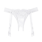 Fongt Black Garter Garter Thighs Brocing Trom Flirt Ultra-Thin Over Knee White Stockings Uniform Seduction Garter