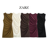 Fongt Homemade New Women's Classic Fashion Flawd Decoration Short Dress 3067260