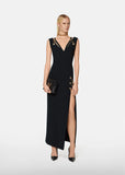 Hot Black Pin Bandad Wedding Birthday Party Elegant Fashion Dress