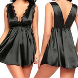 Sex Lingerie Sexy Oil Guang Cloth Strap Lace Side Erotic Dress Erotic