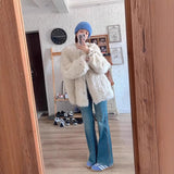 Fongt Kong Style Blue Hottie Slim Elastic Shoes Women Autumn And Winter 2025 High-Rise Thin Horseshoe Long Pants