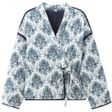 Fongt Autumn And Winter New Women's Design Sense Of Leisure With Long-Sleeved Printed Cotton Jacket