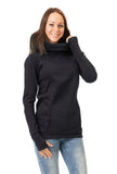 Fongt 2025 New Lactation Wears Pregnant Women With Thick Hooded Long-Sleeved Half-Finger Tat