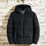 Padded Jacket Men's Autumn and Winter Jackets 2021 New Casual Clothing Plus Size Hooded Thick Warm Parkas Coat