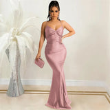 Ruched Black Long