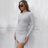 Solid Bodycon Stretch Mini
