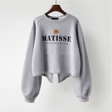 Pullovers Women Spring Autumn Thin Tops 2022 Trendy Korean Style Short Round Neck Pullover Loose Jacket Womens
