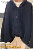 Knitted Cardigan Women's Short Solid Color Outer Jacket 2023 Autumn New Style Small Fresh Loose All-match Sweater