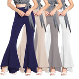 High Waist Bell Pants Flare