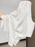Fongt Goods Explosion Short-Sleeved T-Shirt Women 2025 New Summer Thin Luxury High-End Feeling Super Fire Age Reduction Unique Top