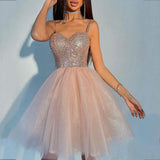 Fongt Evening Dress 2025 Winter New Heavy Industry Lied Pink Banquet Host Fashioned